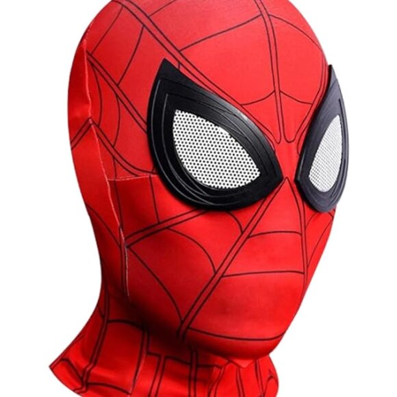 Spider-Man Mask Spiderman Movie Hero Costume Cosplay Props 3D Masks Adult Size - Picture 2 of 5
